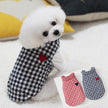 Little Peach Heart Vest Dog Clothes