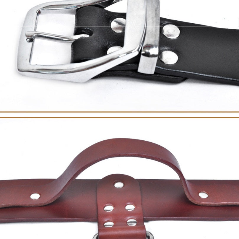 Large and medium sized dog collar adjustable pet collar