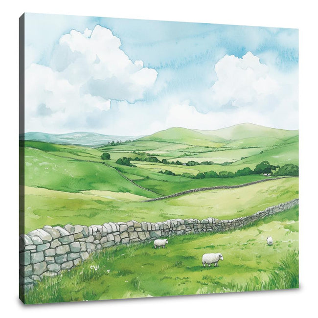 Emerald Hills Canvas