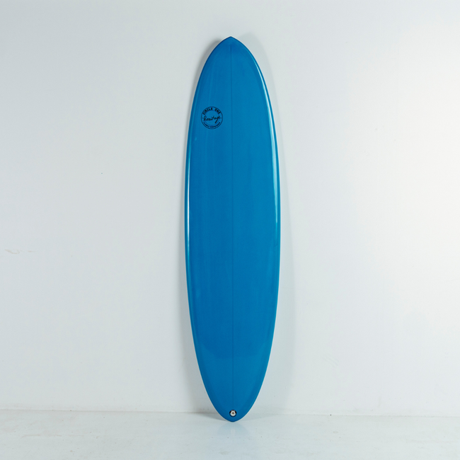 7' Heritage Round Tail Retro Egg Midlength Surfboard in Gloss Tint