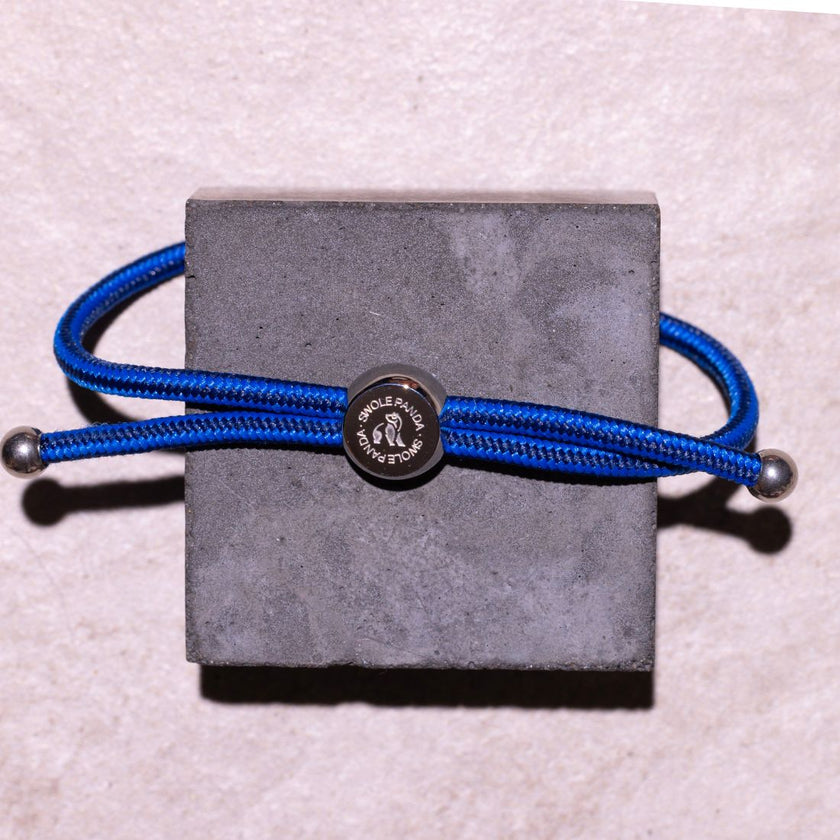 Rope Bracelet - Navy Stripe