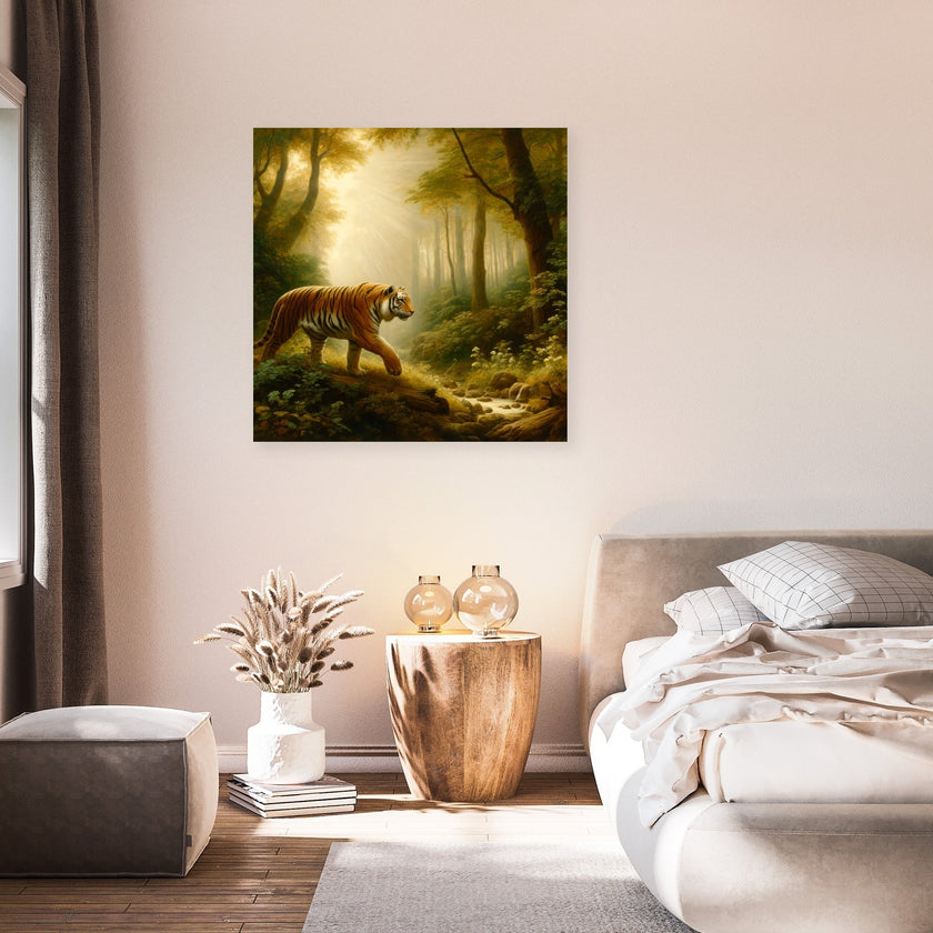 Classical Forest Tiger Canvas