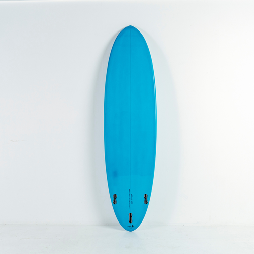 7' Heritage Round Tail Retro Egg Surfboard in Gloss Tint
