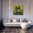 Leprechaun Cat Canvas