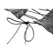 Dark in Love Elvira Faux Leather Layered Goth Waist Belt