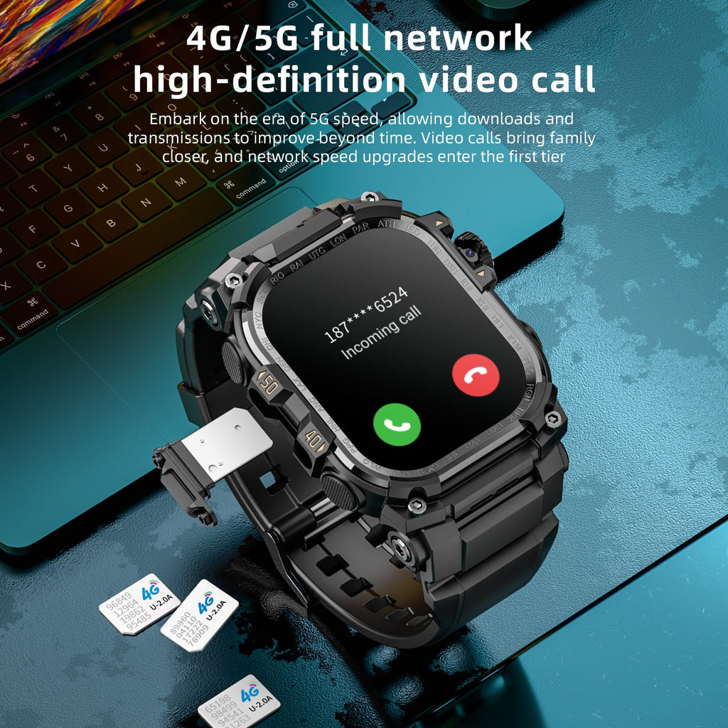 APPLLP 7 MAX Generoso Reloj Inteligente con Pantalla, Wifi y Cámara Extraíble