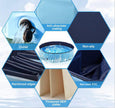 PVC folding pet bathtub