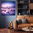 Twilight Flamingo Canvas
