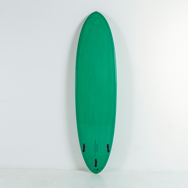 7' Heritage Round Tail Retro Egg Midlength Surfboard in Gloss Tint