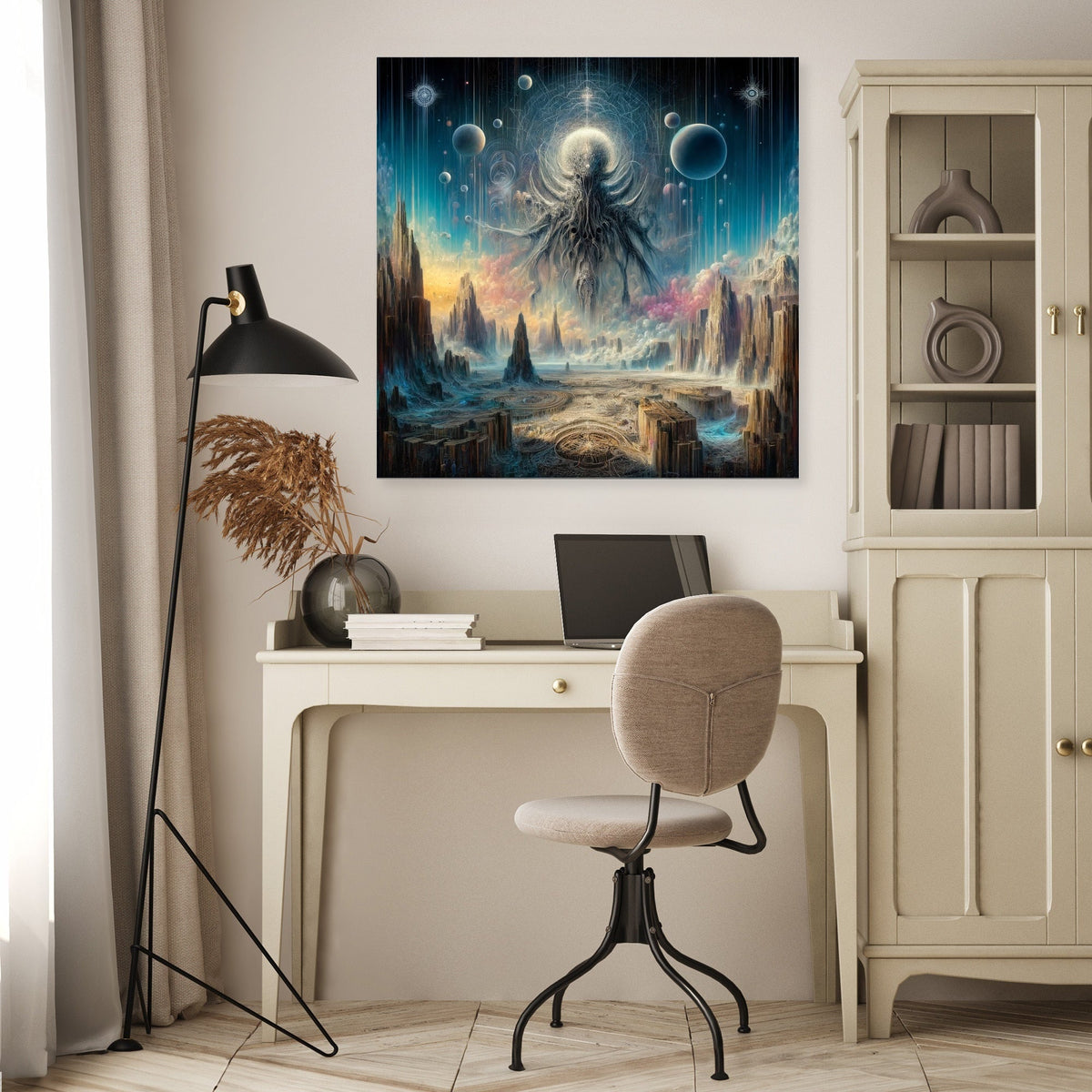 Nyarlathotep's Descent Canvas
