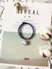 Candy-colored necklace pet bell