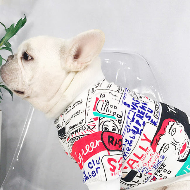 Pet autumn and winter new cotton T-shirt