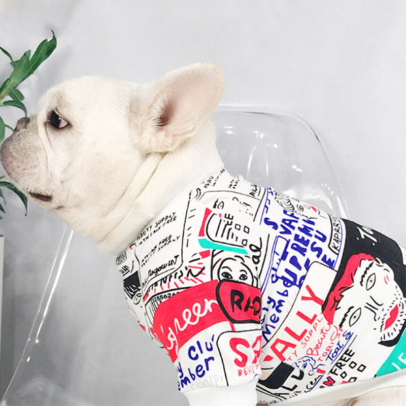Pet autumn and winter new cotton T-shirt