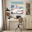 Modern Buckingham Palace Canvas
