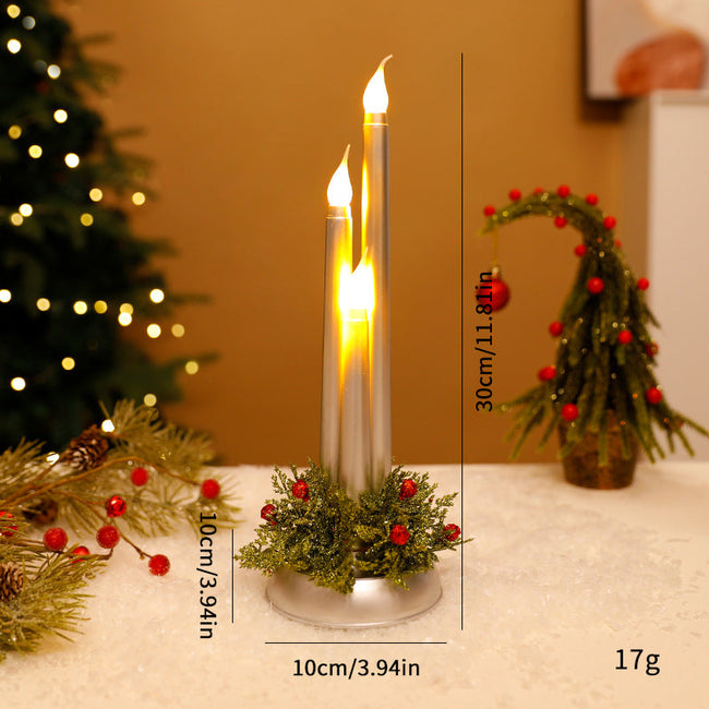 Velas electrónicas LED para decoración navideña