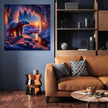 Dusk Majesty: Polar Serenity Canvas