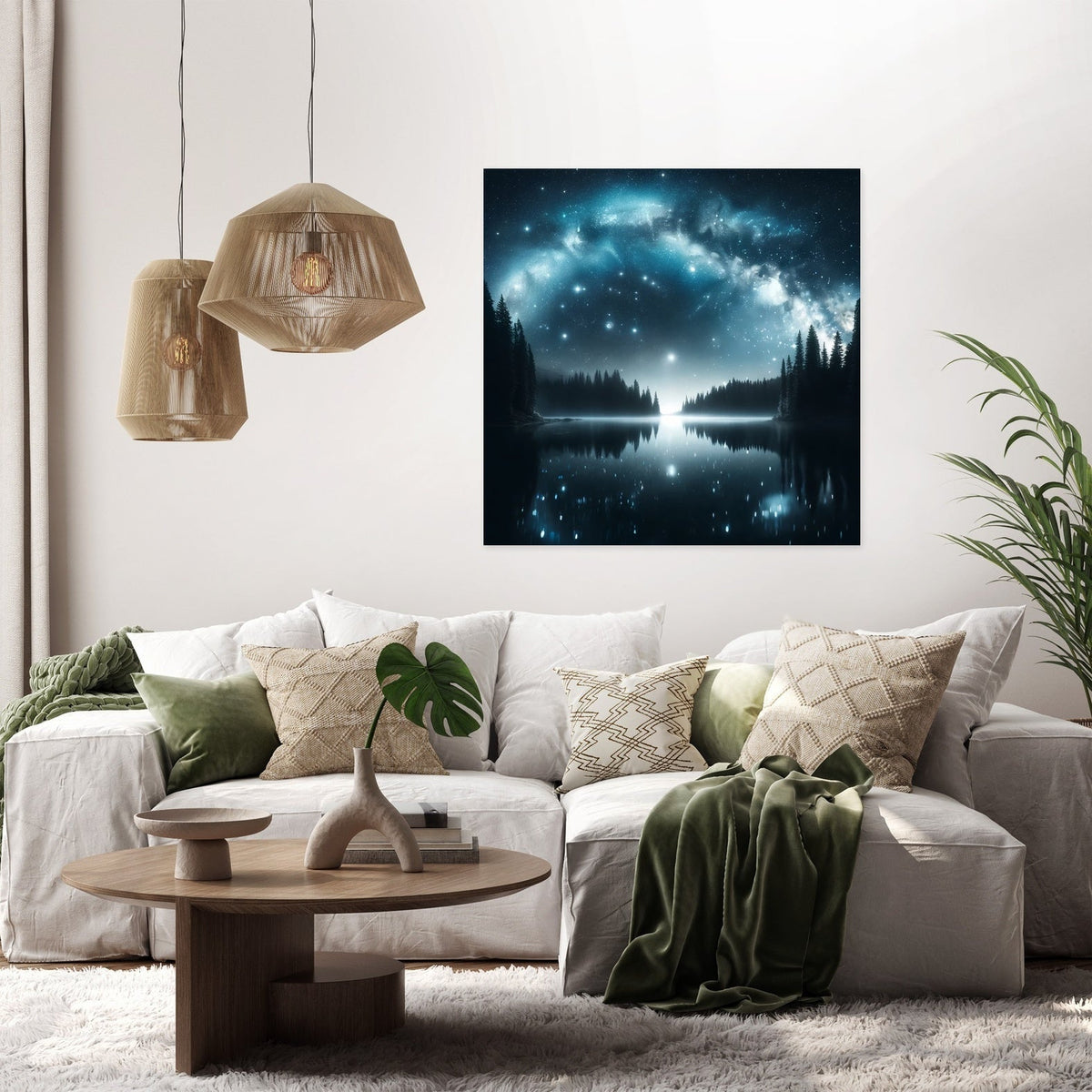 Stellar Reflections Canvas