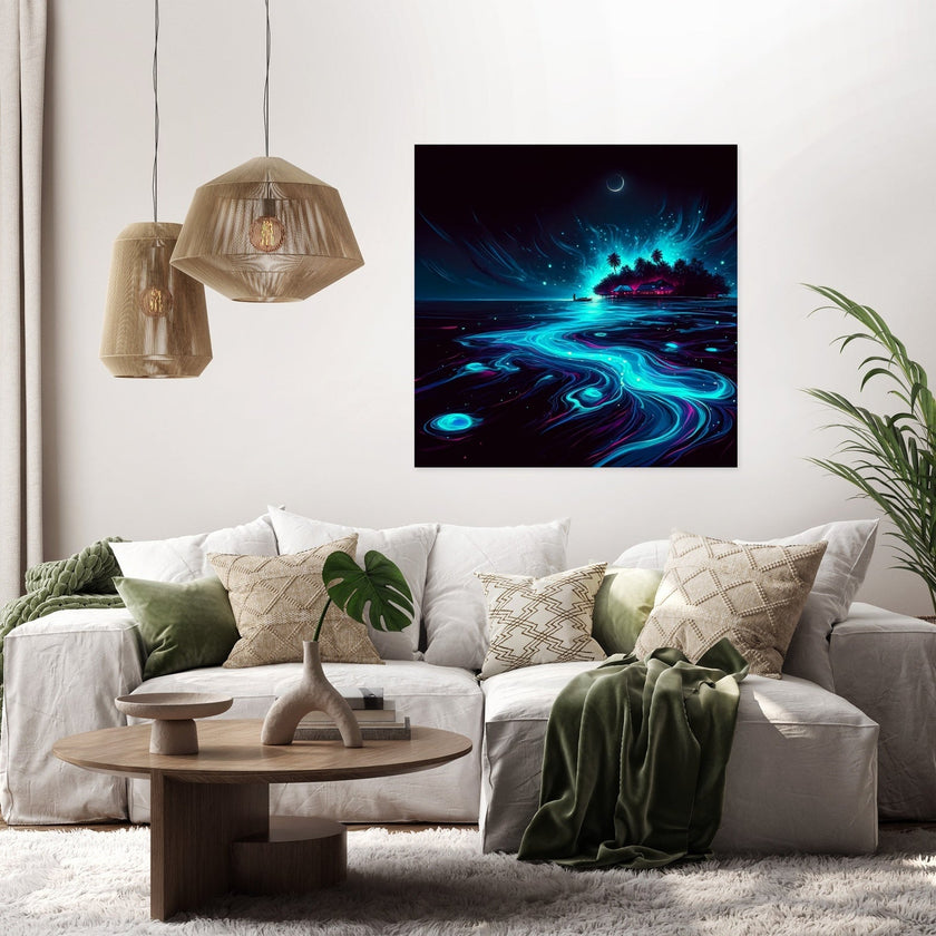 Vaadhoo Island Glow Canvas