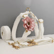 White Lace Pet Vest Dog Collar Dog Wedding Dog Leash
