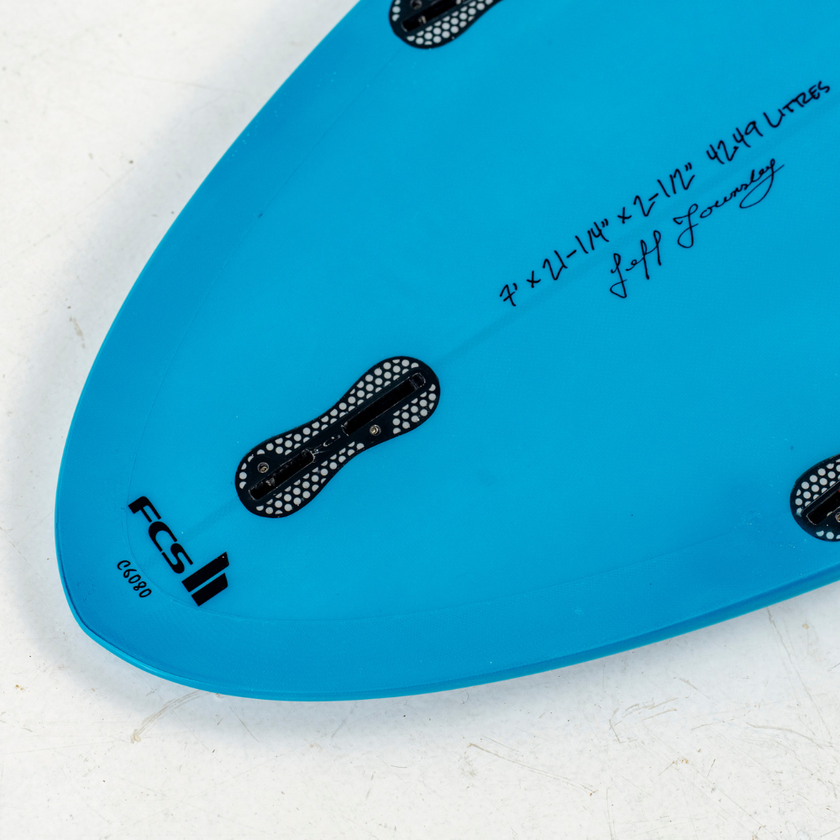 7' Heritage Round Tail Retro Egg Midlength Surfboard in Gloss Tint
