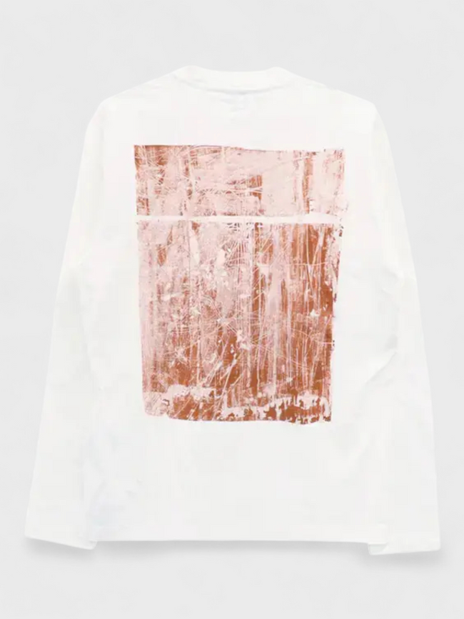 Mikina Off-White Scratch Tab Skate Crewneck bílá