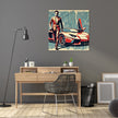 Hollywood Star Drive Canvas
