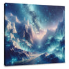 Starry Glacier Canvas