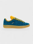 Lanvin x Future Hyper Curb Suede Sneakers Blue