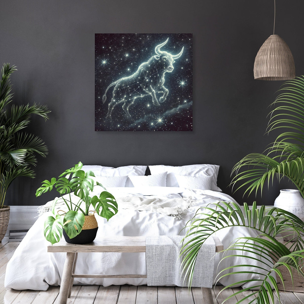 Taurus Constellation Canvas