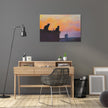Twilight Cats Canvas