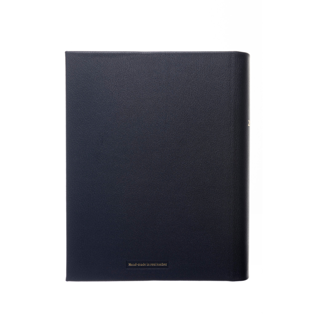 2026 Desk Diary - Day-a-Page Planner - Blue