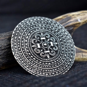 Large York Disc Brooch