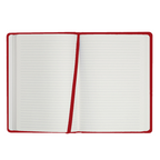 The Economist A5 Soft Touch Notebooks - Ruled - Red
