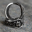 Peorth Letter P Rune Ring - Adjustable