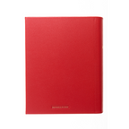 2026 Desk Diary - Day-a-Page Planner - Red