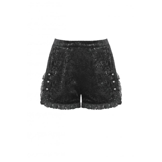 Dark in Love Venus Velvet Embossed Base Shorts