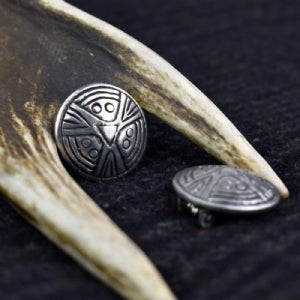 Tiny face Brooch
