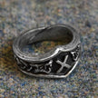 Gebo Letter G Rune Ring - Adjustable