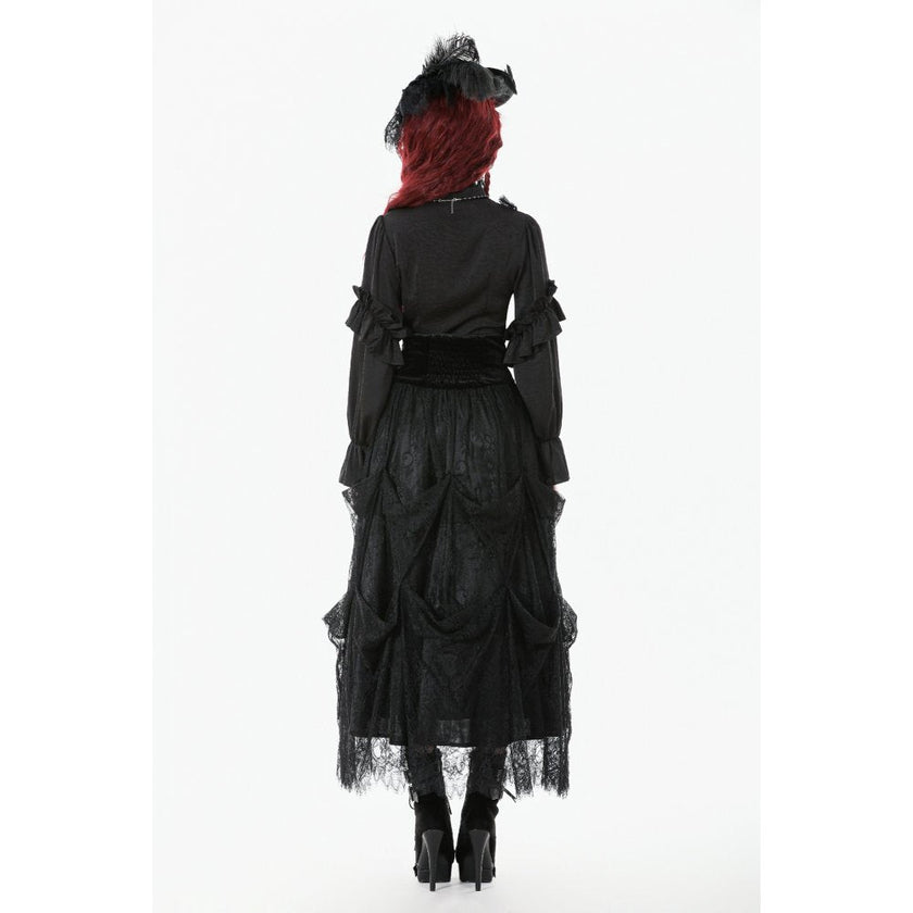 Dark in Love Gloriana Draped Maxi Skirt