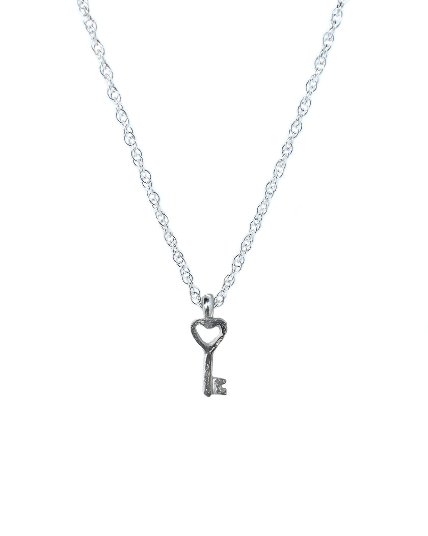 Key to my Heart Rope Chain Necklace