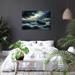 Summer Storm Lake Canvas