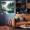 Forest Lake Tranquility Canvas
