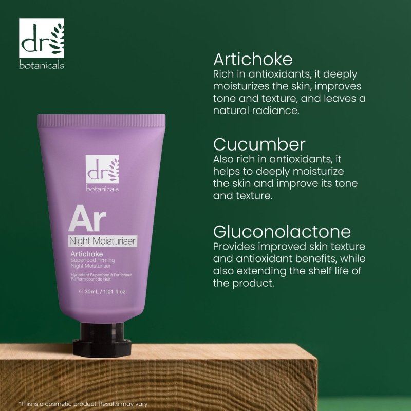 Artichoke Superfood Firming Night Moisturiser 30ml