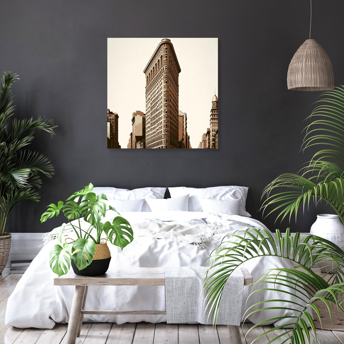 Flatiron Facade Canvas