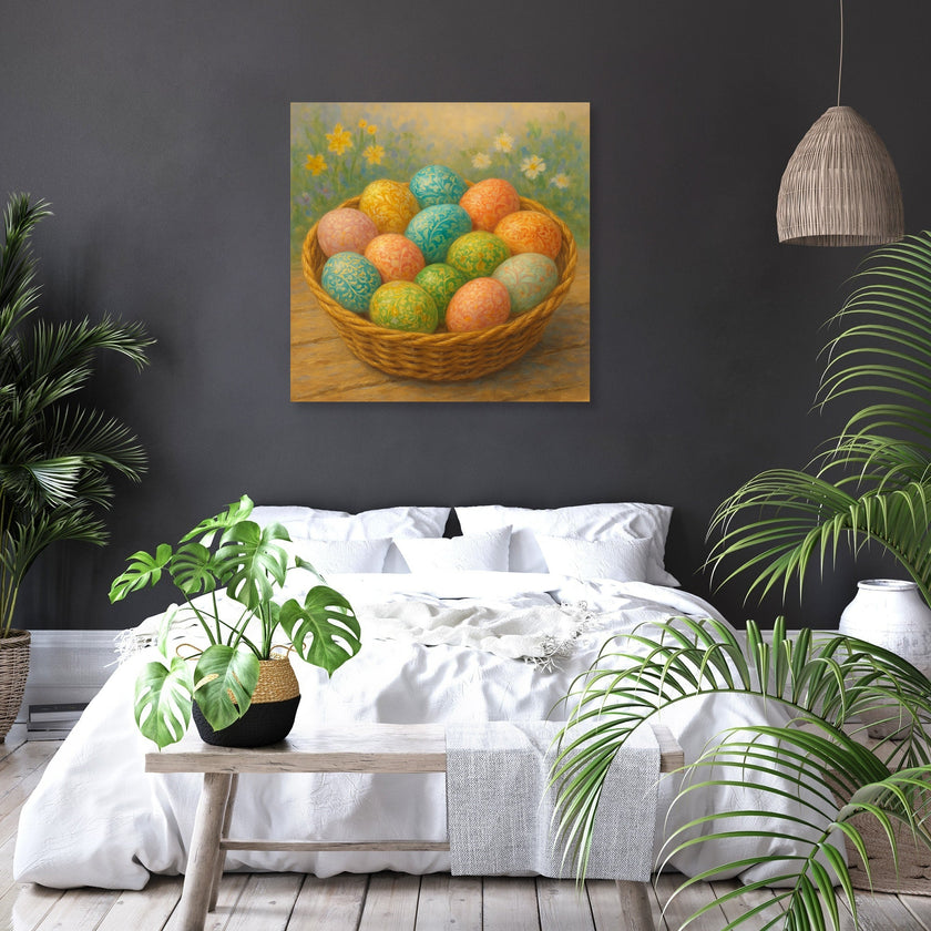 Easter Egg Bounty Canvas