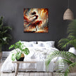 Dance of Flames Canvas