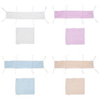 2pc Dimple Crib/Cradle Quilt & Bumper Bedding Set