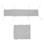 2pc Dimple Crib/Cradle Quilt & Bumper Bedding Set