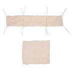 2pc Dimple Crib/Cradle Quilt & Bumper Bedding Set