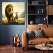 Sheep and Lion Harmony Canvas